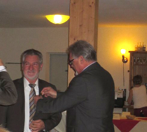 31.10.2013 Ehrung Frieder Retzbach anlässlich seines 60. Geburtstags